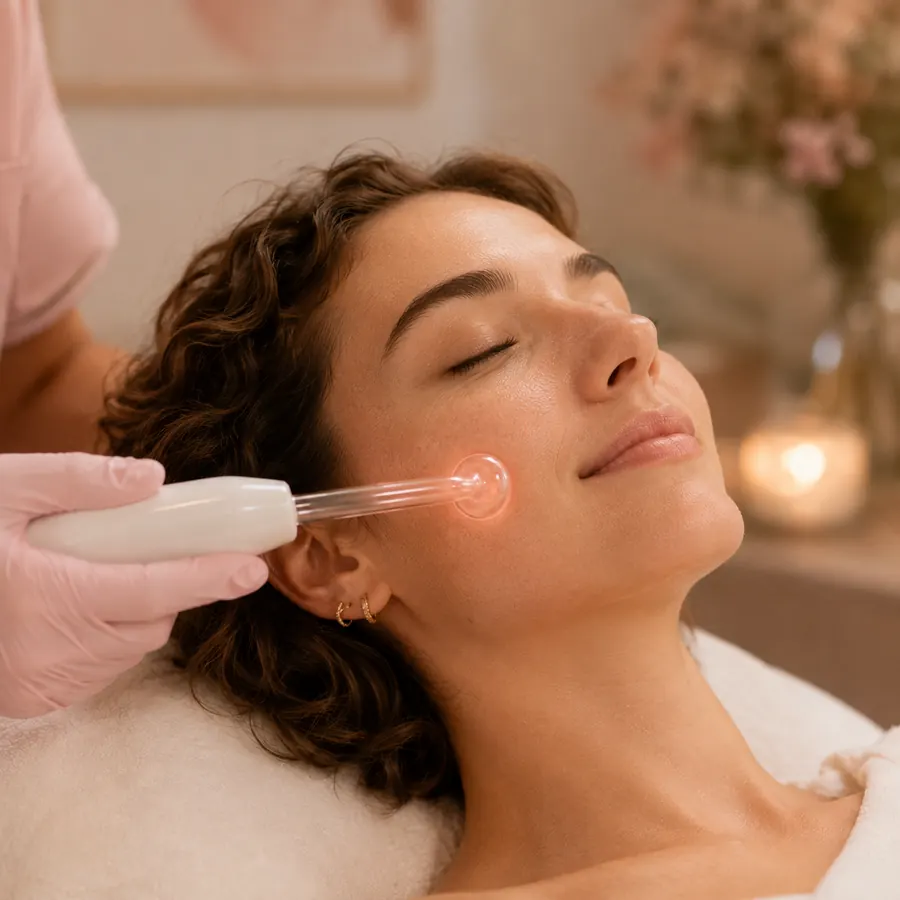 High frequency skin tightening